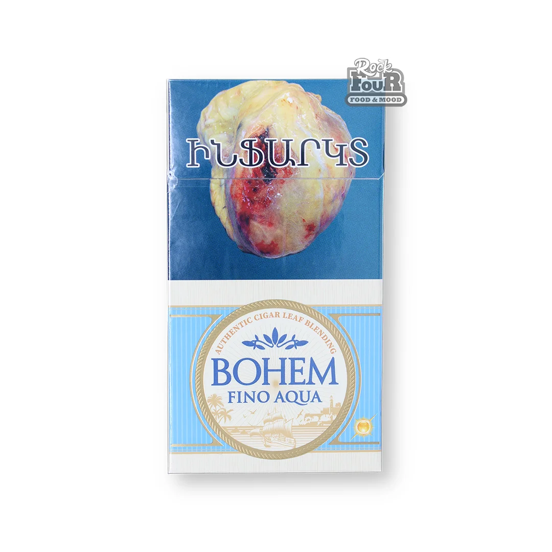Cigarettes "Bohem Fino Aqua"